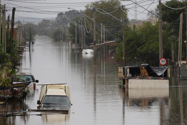 巴西南里奥格兰德州暴雨已致147人死亡-图1