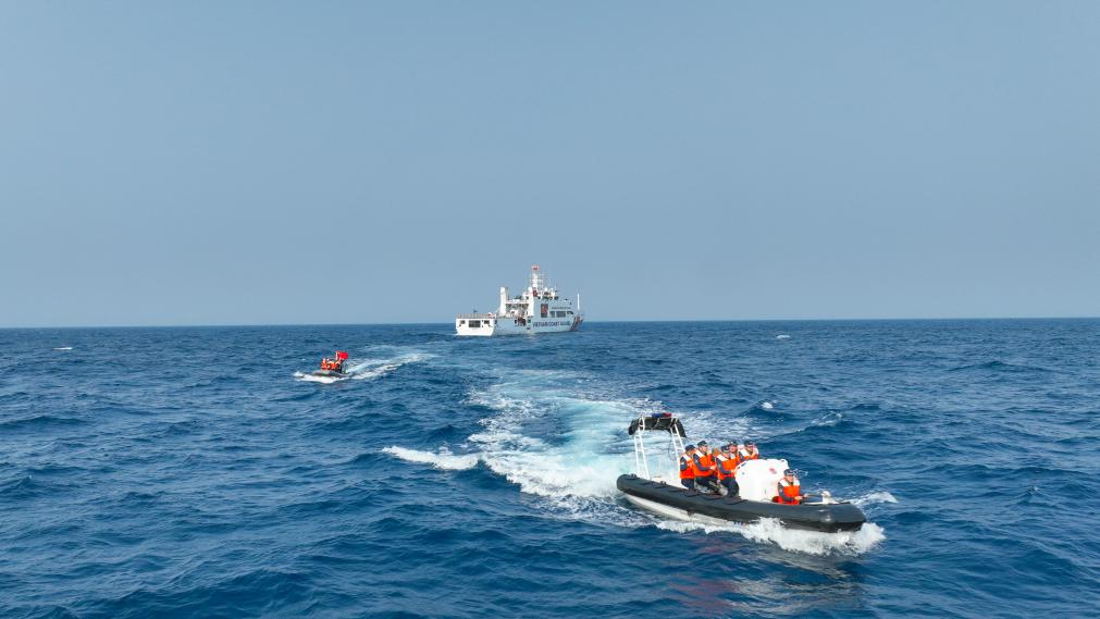 中越海警开展2024年第一次北部湾海域联合巡逻-图2