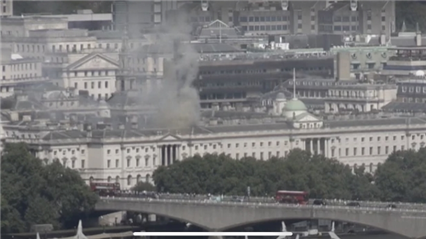 英国伦敦一建筑着火 暂无人员伤亡-图1