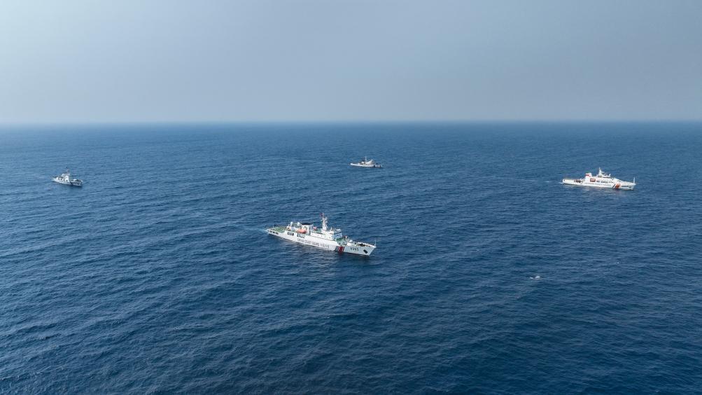 中越海警开展2024年第一次北部湾海域联合巡逻-图1