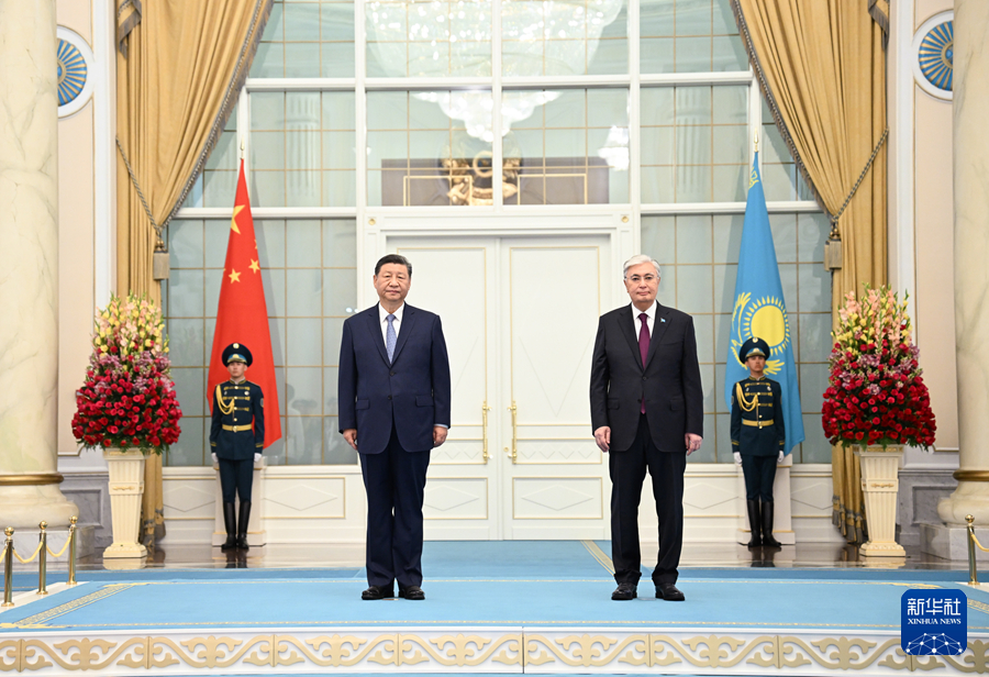 习近平同哈萨克斯坦总统托卡耶夫举行会谈-图2