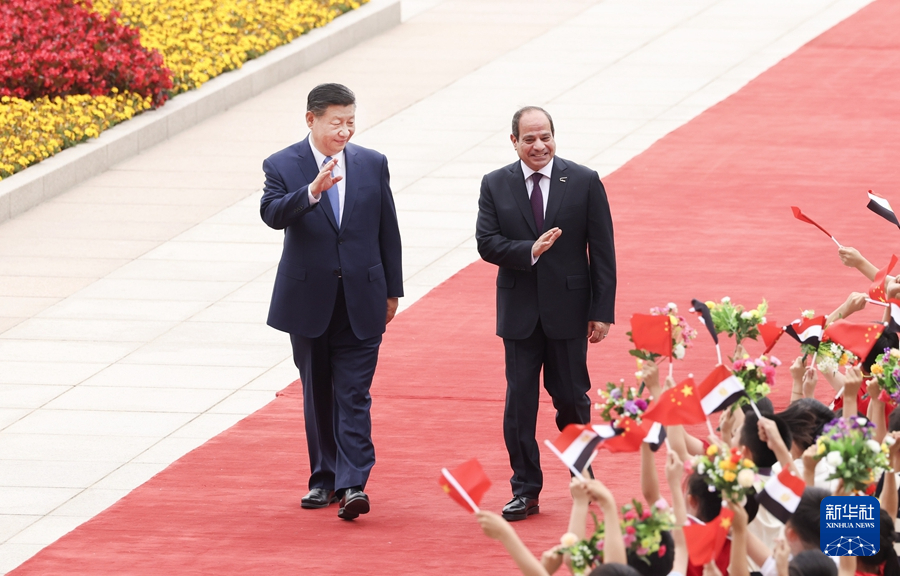 习近平同埃及总统塞西会谈-图7