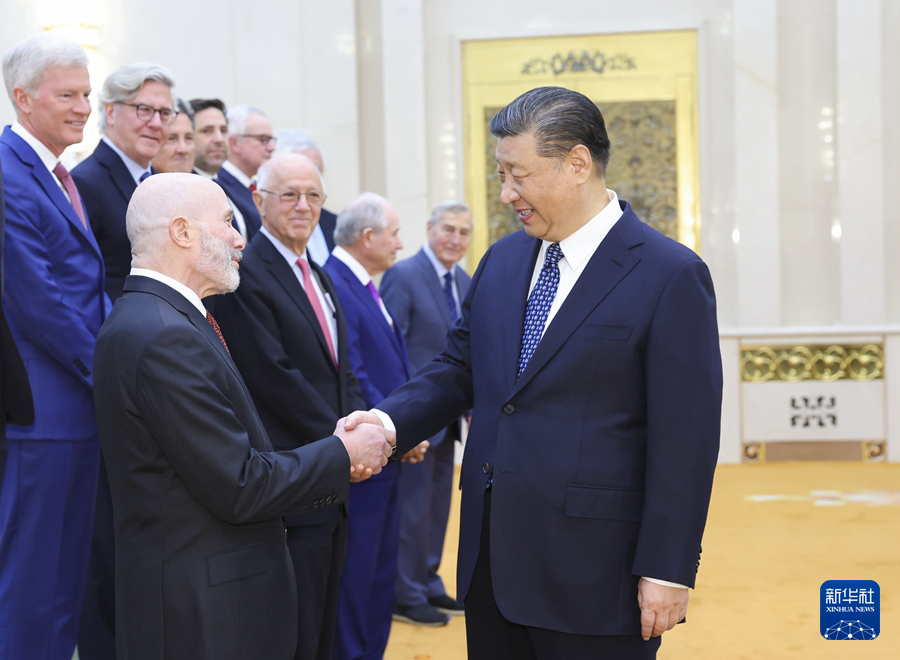 习近平会见美国工商界和战略学术界代表-图5