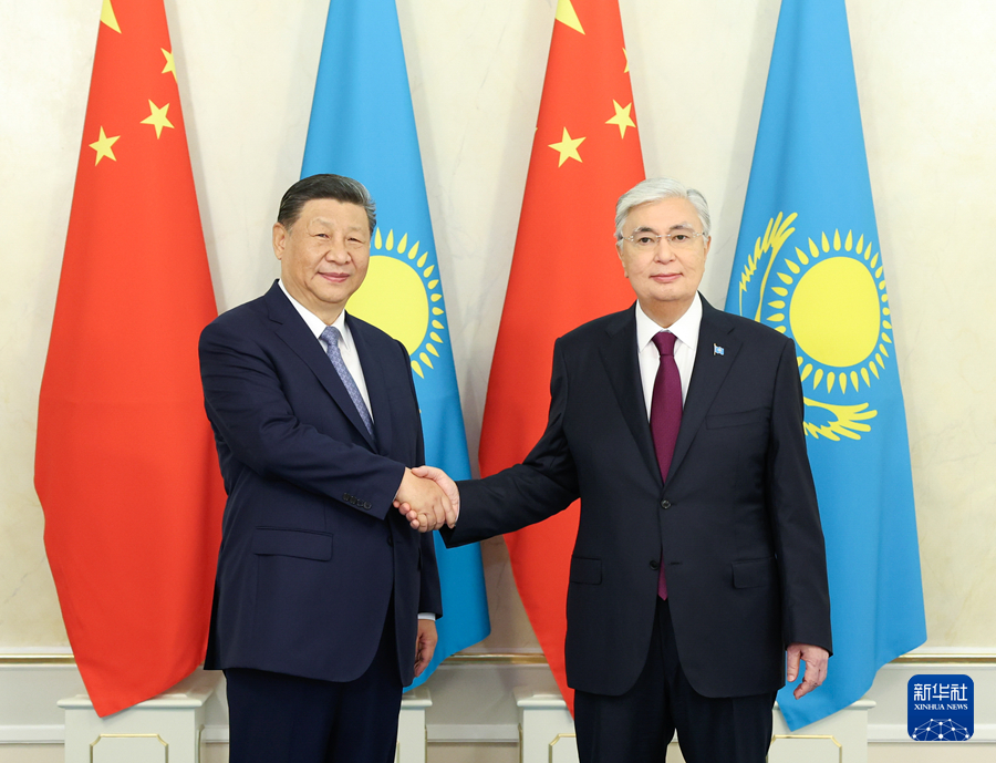 习近平同哈萨克斯坦总统托卡耶夫举行会谈-图4