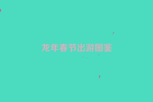 龙年春节出游图鉴
