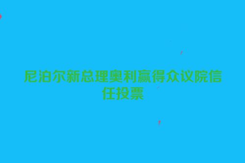 尼泊尔新总理奥利赢得众议院信任投票